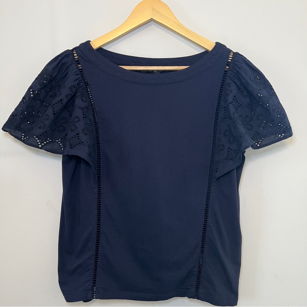 Banana Republic Navy Blue Women's Top